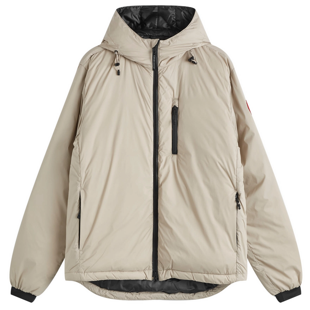 Canada Goose Men's Lodge Hooded Jacket Limestone